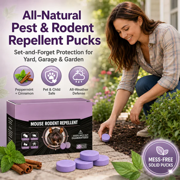 Peppermint & Cinnamon Home Pucks — view 1