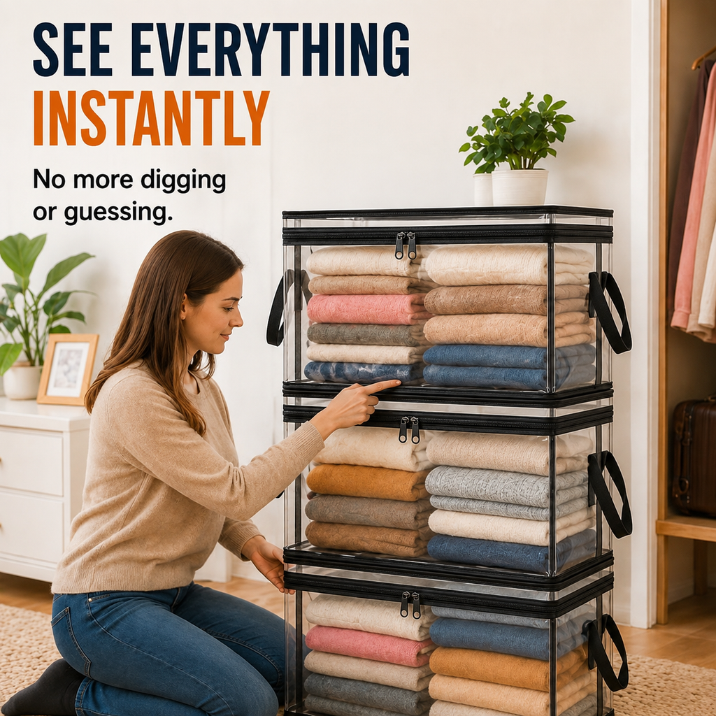 Clear Space Storage Bags — view 5