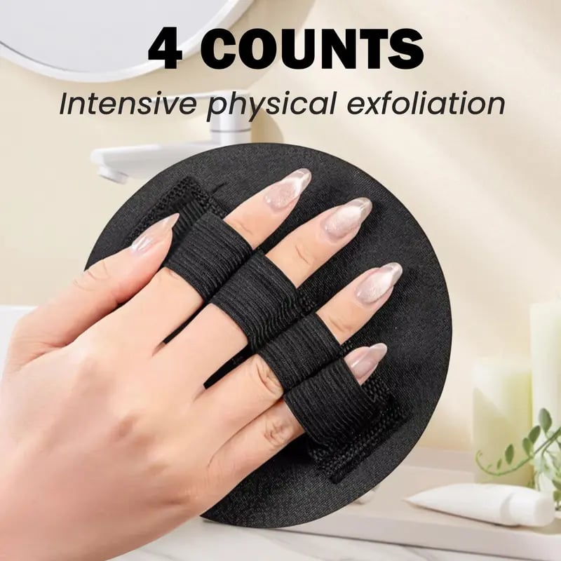 Soft Touch Shower Scrubbers · Set of 4 — view 1
