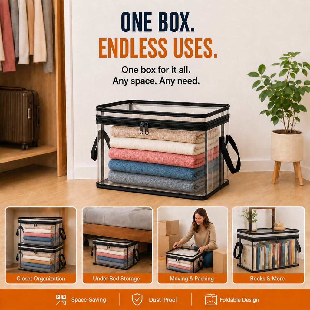 Clear Space Storage Bags — view 7