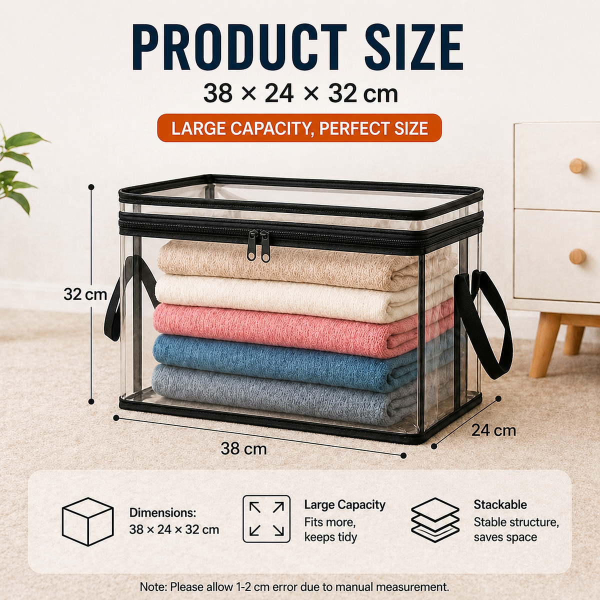 Clear Space Storage Bags — view 8
